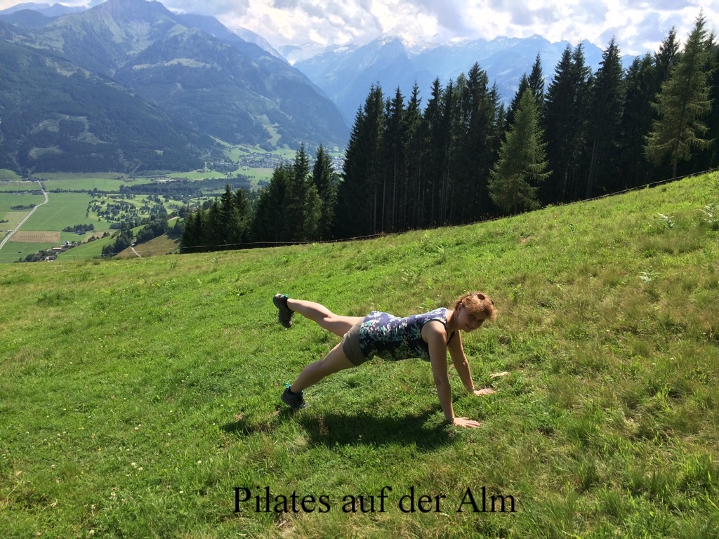 Planking auf der Alm in Meran 2016