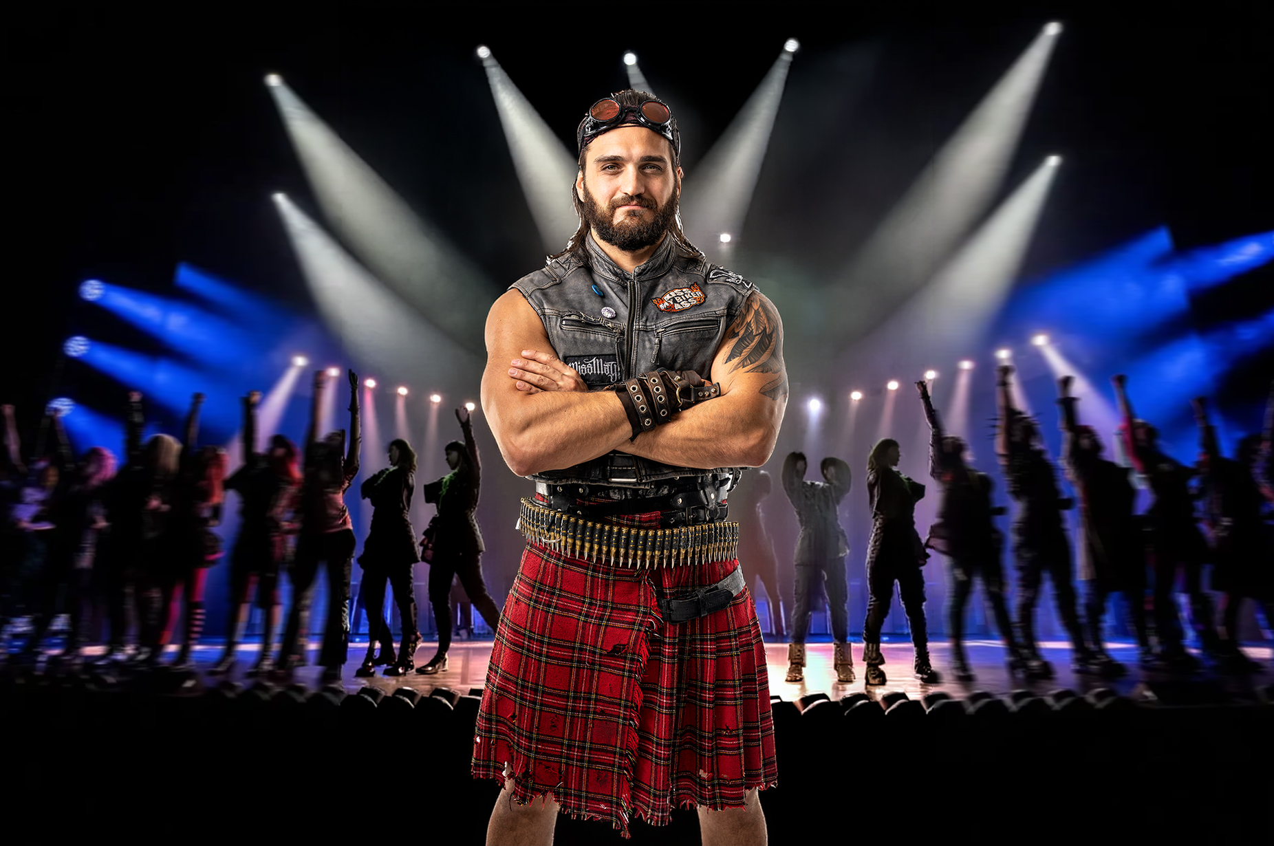 Nicolas Boris Christahl als "Tazer" in WE WILL ROCK YOU ©Johan Persson