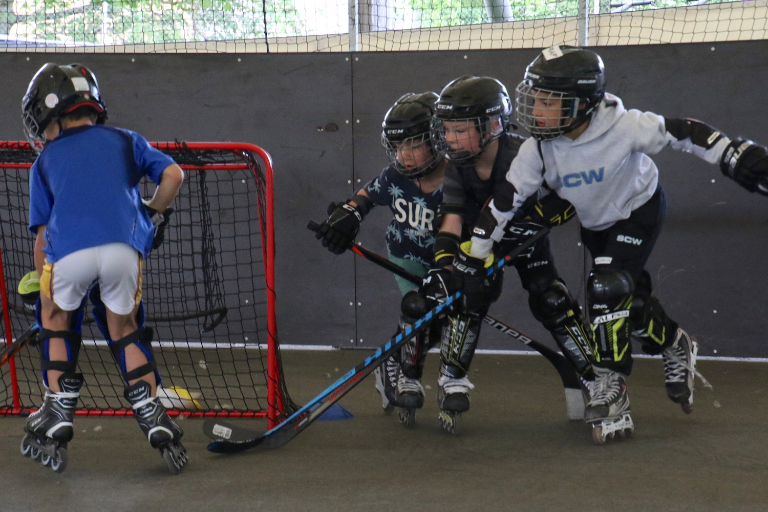 SCW-Nachwuchs im Sommertraining - U9