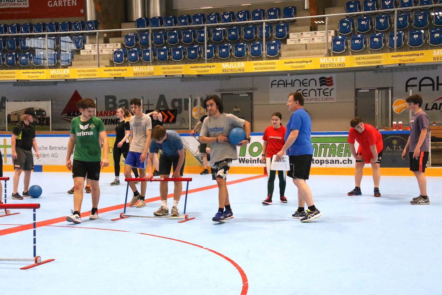 SCW-Nachwuchs im Sommertraining - U20