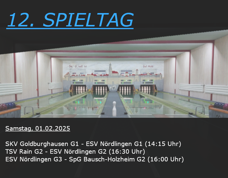 12. Spieltag