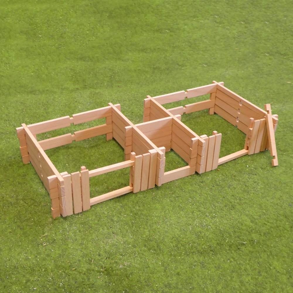 Pferdebox Bausatz aus Holz – passend für Schleich® Pferde