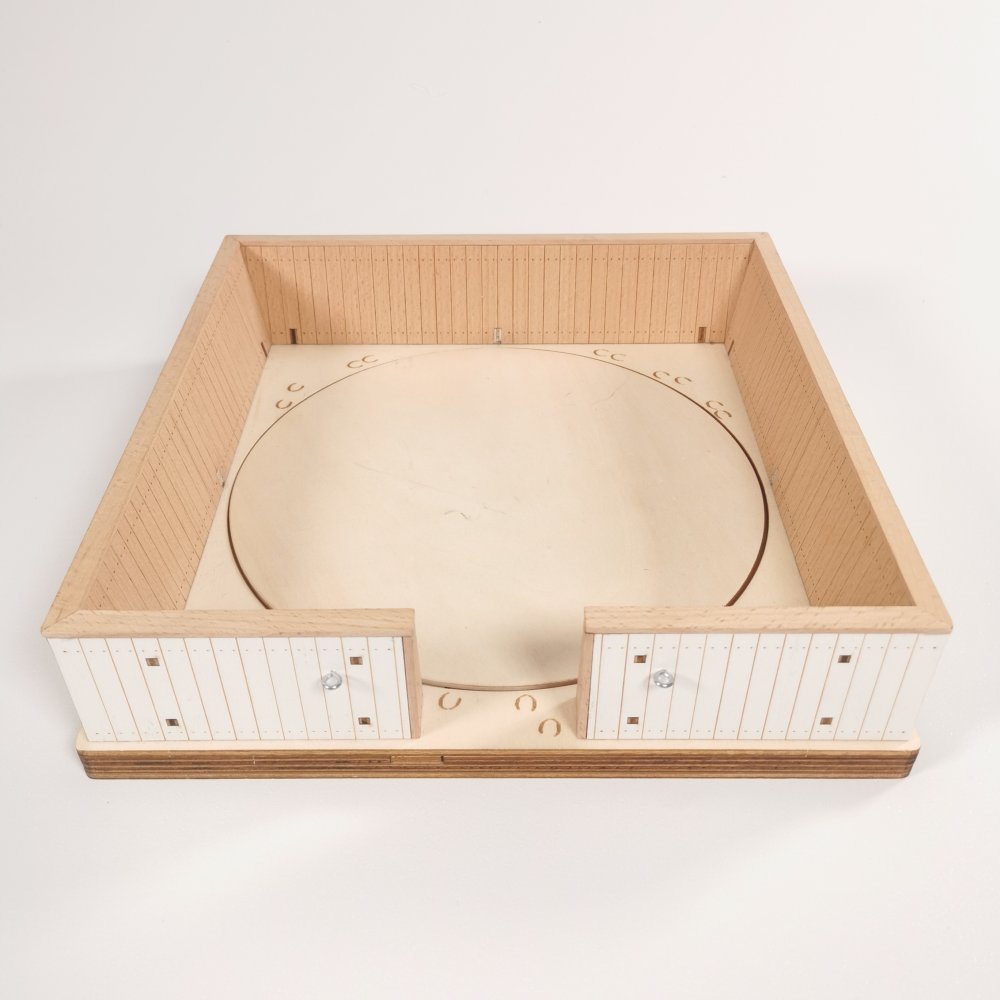 Longierzirkel aus Holz – passend für Schleich® Pferde