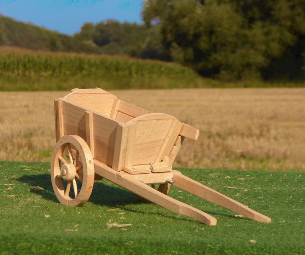 Holz Kutsche für Modellpferde