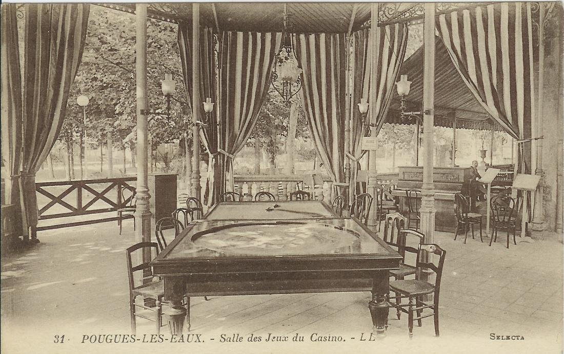 L'intérieur de l'ancien Casino - la salle des jeux