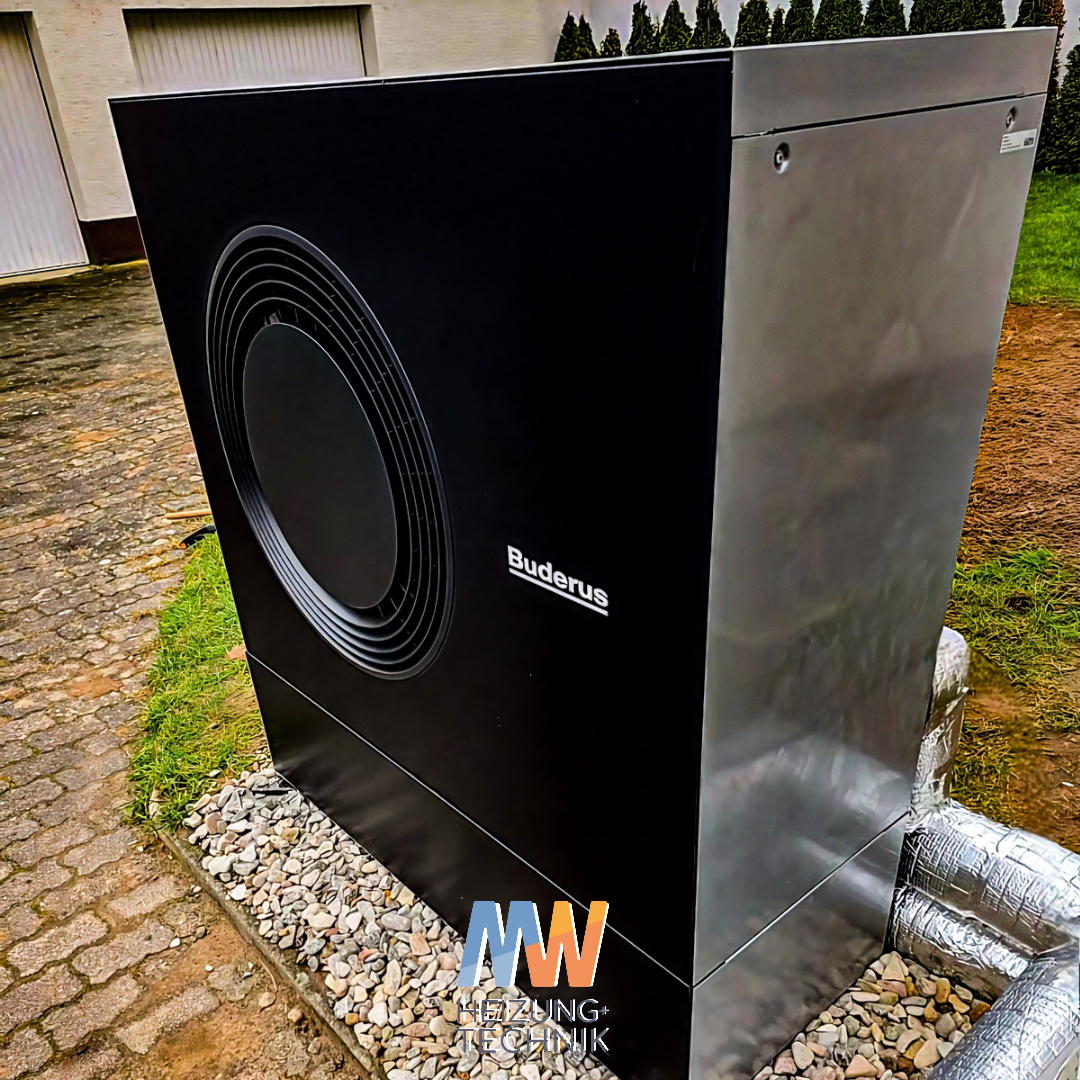 Luft-Wasser-Wärmepumpe, Buderus, 12 KW
