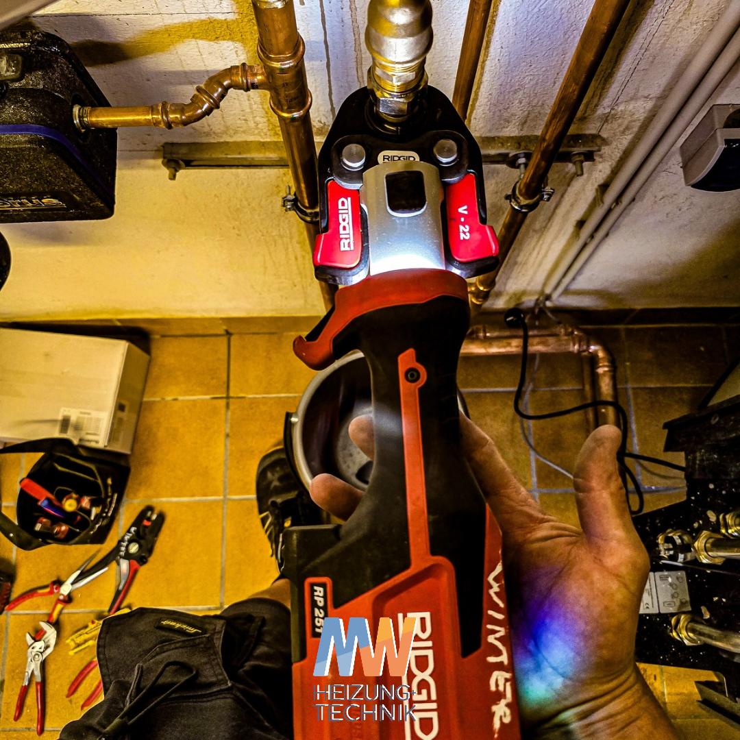 Ridgid RP251 Pressmaschine, einhändig zu bedienen