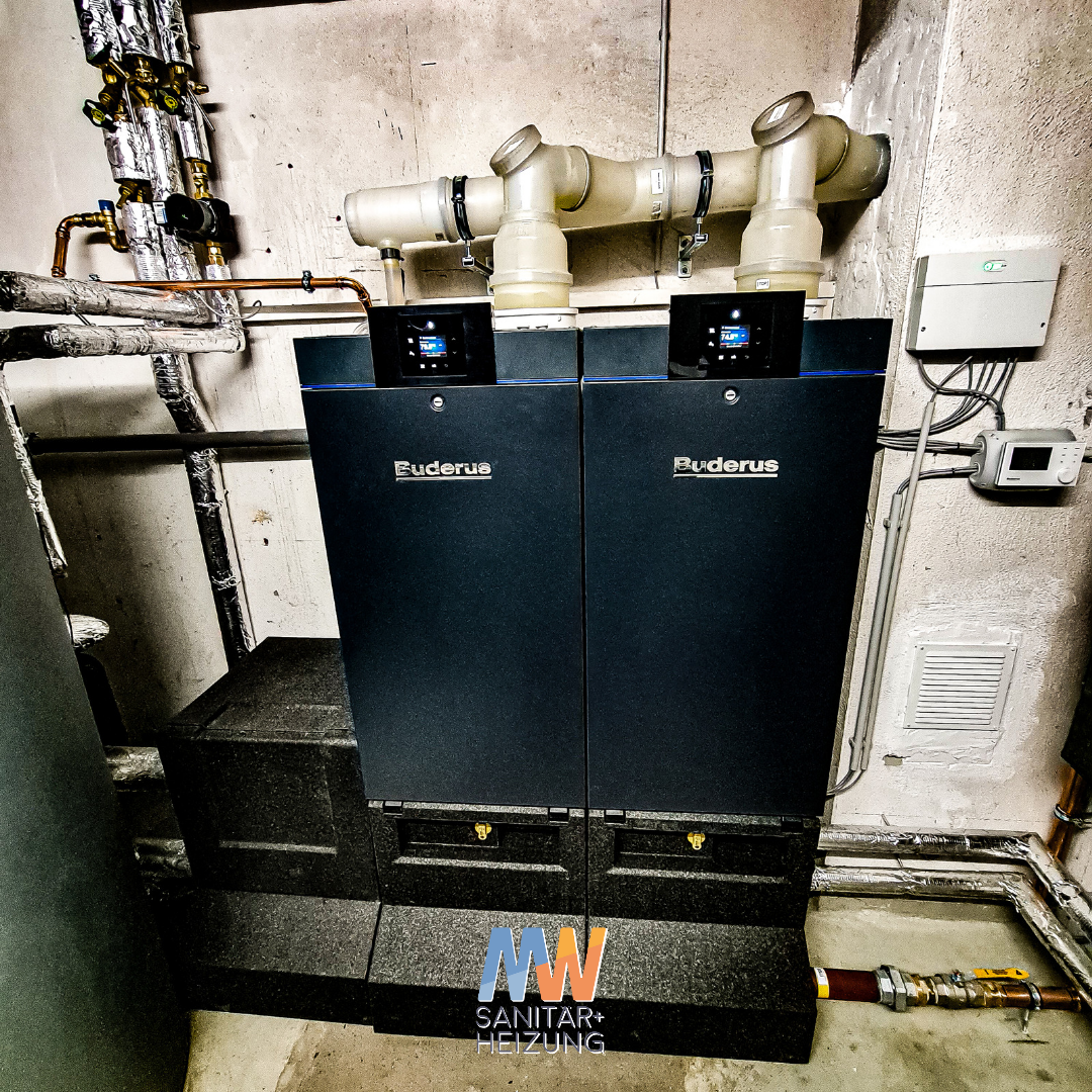 Gasheizung, Kaskade, 130 KW, Brennwerttechnologie