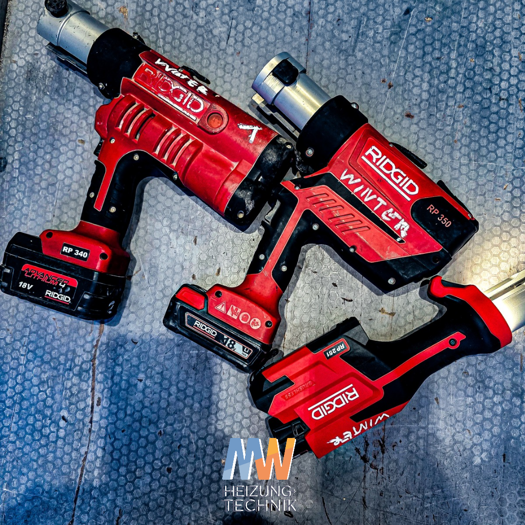 Ridgid Pressmaschinen, RP340, RP350 und RP251