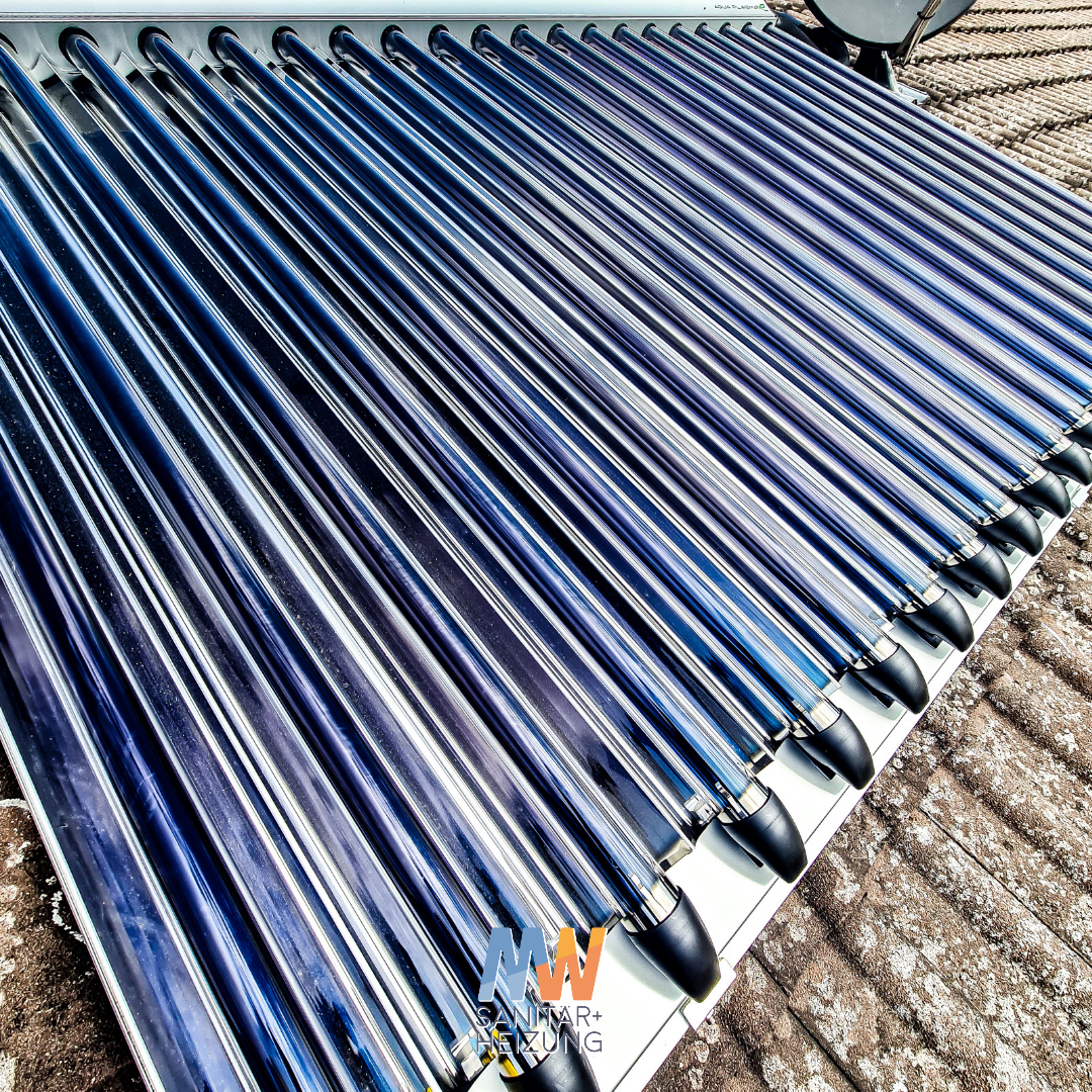 Solarthermie-Anlage , 1 mal Vakuumröhrenkollektor, Paradigma, Ritter Energie 