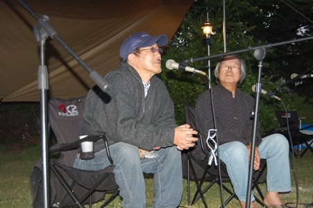 ユーコンのお話とダム問題について熱く語る野田さん！！！