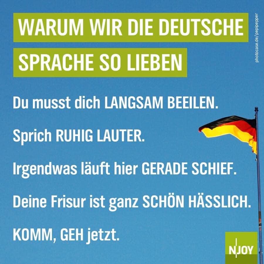 Warum wir die Deutsche Sprache so lieben
