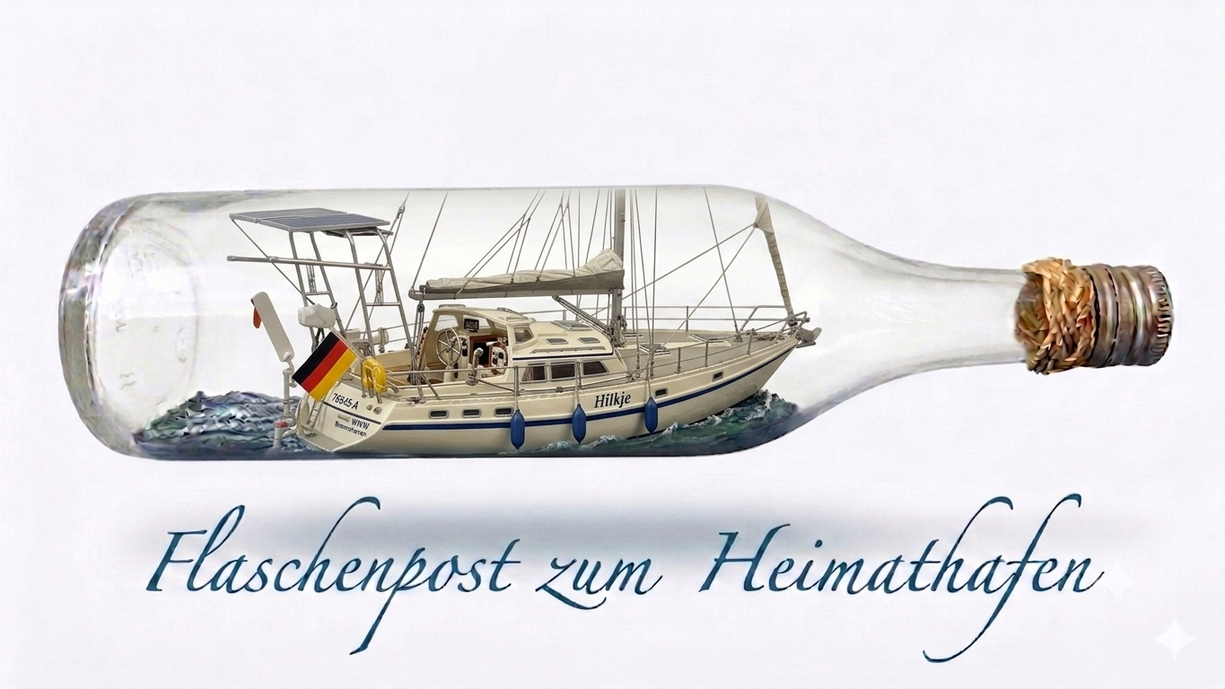 Flaschenpost von weit her