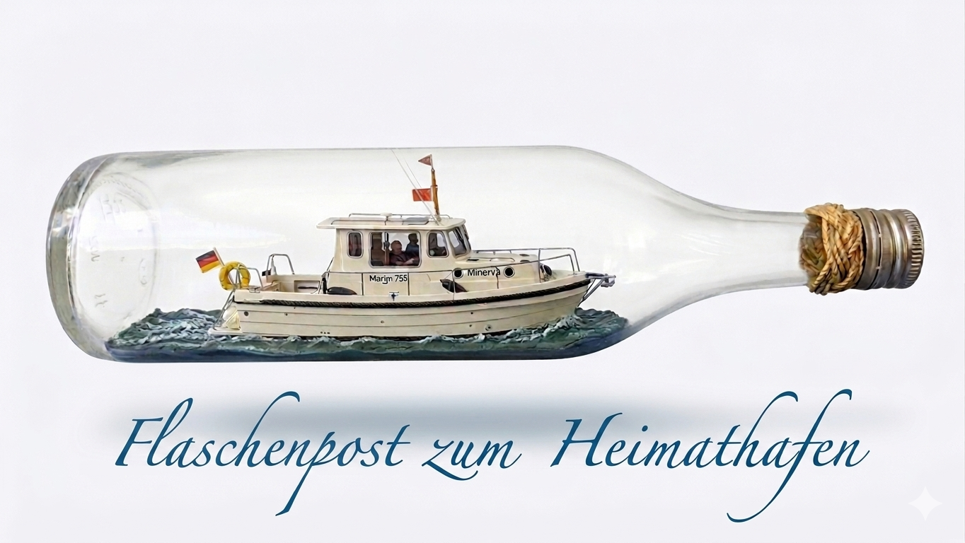 Aktion: Flaschenpost zum Heimathafen