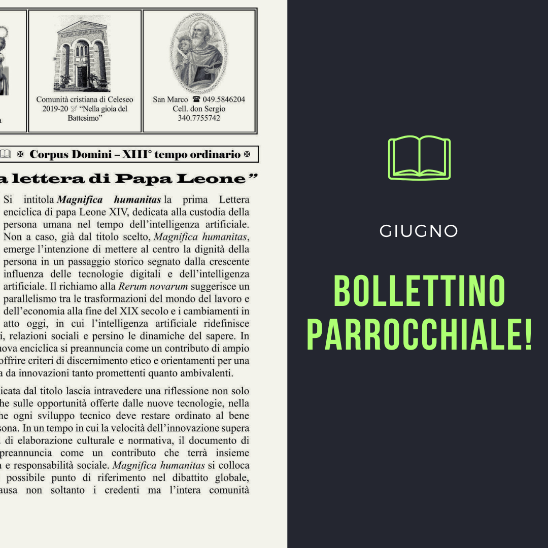 Bollettino Parrocchiale GIUGNO