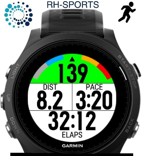 Running applications and data fields RH SPORTS Website