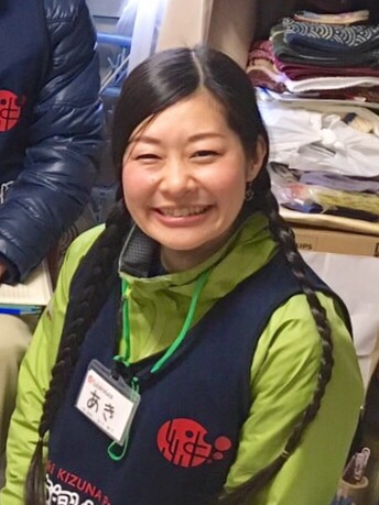 石巻スタッフ　Irene岩元暁子 CB東北1期　仕事ができるスーパー女子。震災後石巻に移住し、人への情熱と思いやりは人一倍！