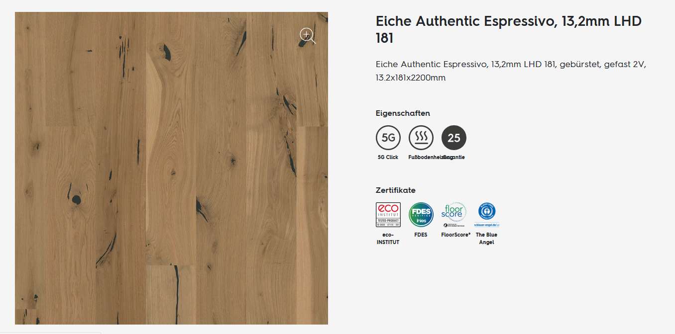 Boen Espressivo 181 Authentic 