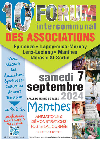 Le Club Informatique et Multimédia présent au Forum des Associations à Manthes