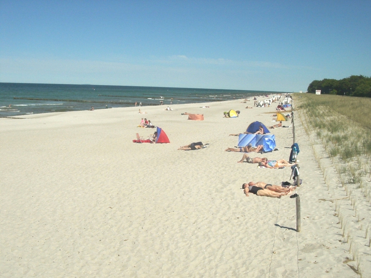 Relaxen am Strand