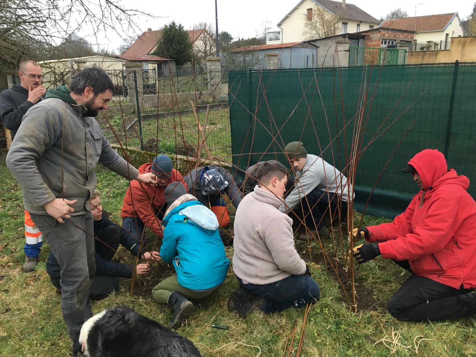 Création d'une petite ombrière