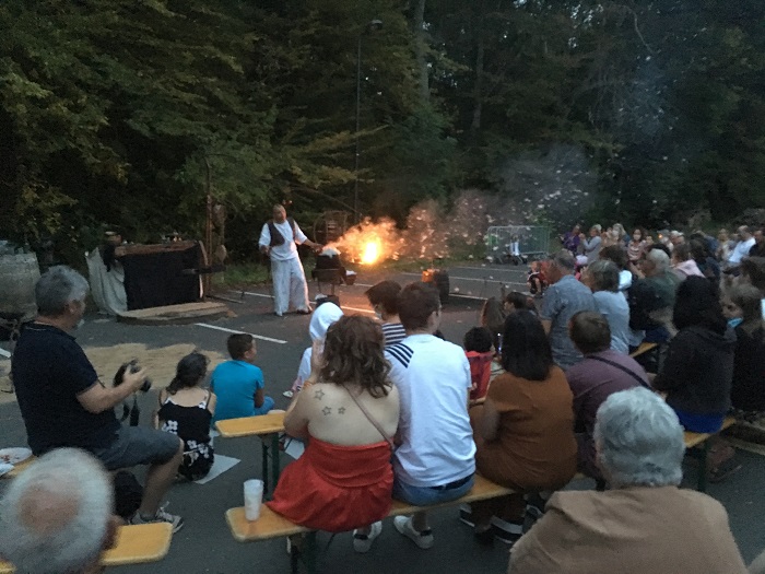 La magie du feu