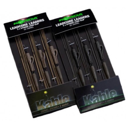 Fox Edges Trans Khaki Tubing Leadclip Rigs Kwik Change Kit 750mm Wirbel Clips