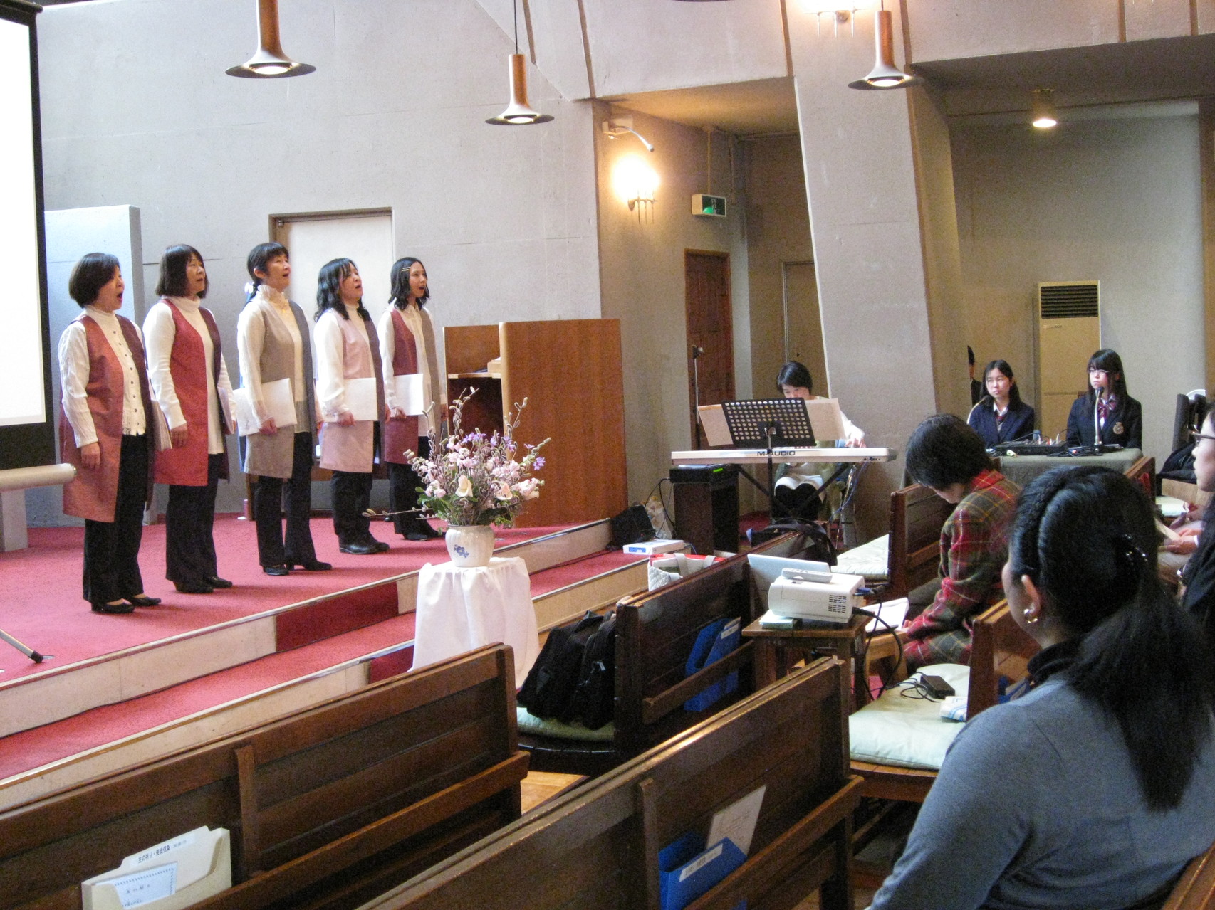 2014.3.23.　La萠Mie 宮城県ツアー（仙台北教会）