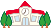 校舎のイラスト