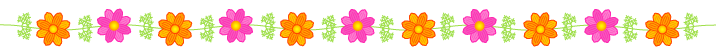 お花の罫線