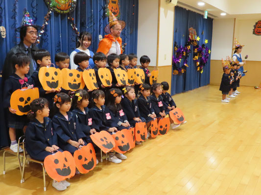 ハロウィン会終了