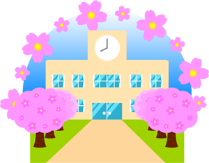小学校校舎（イラスト）