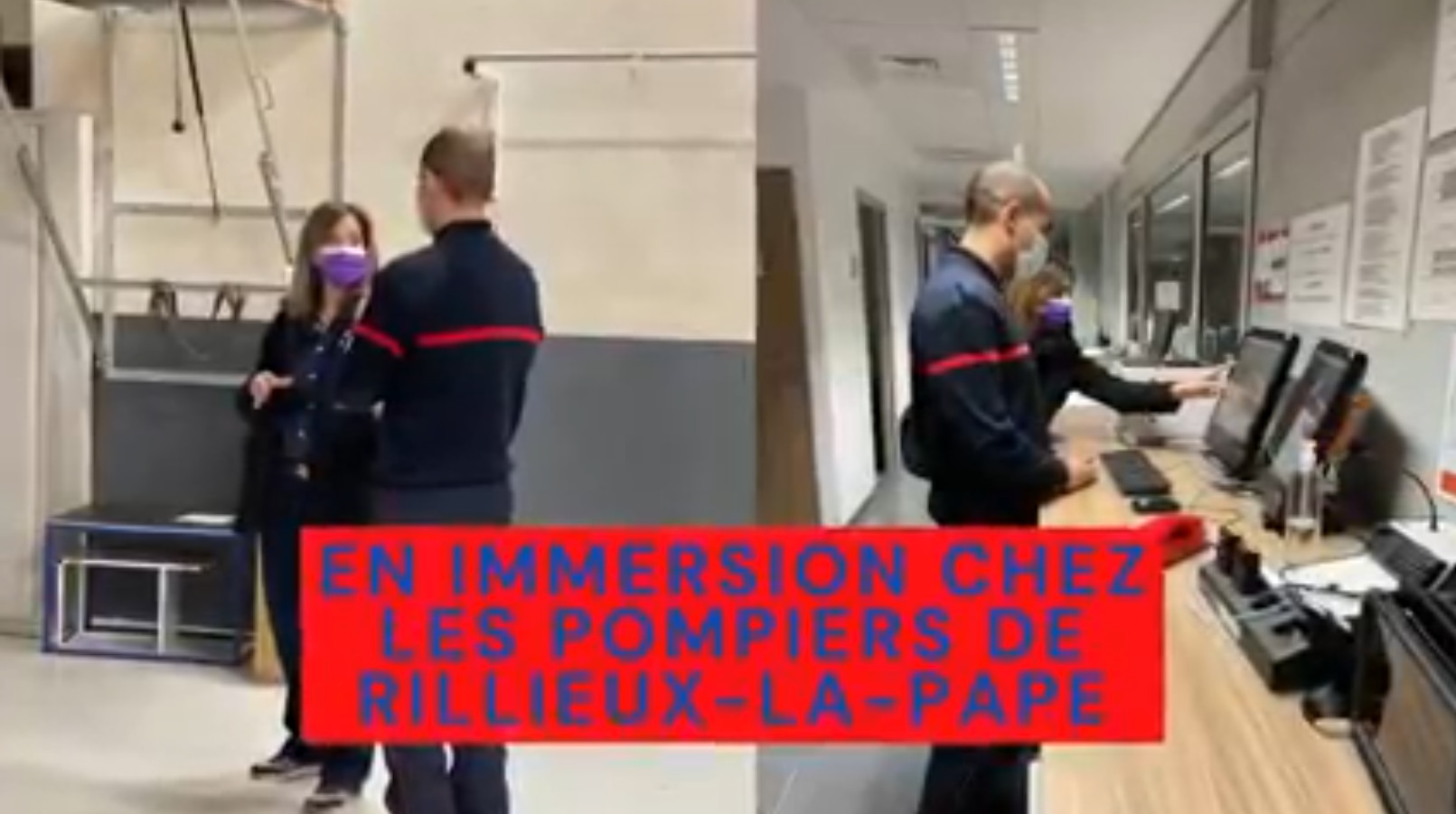 Immersion au milieu des pompiers de Rillieux-la-Pape.