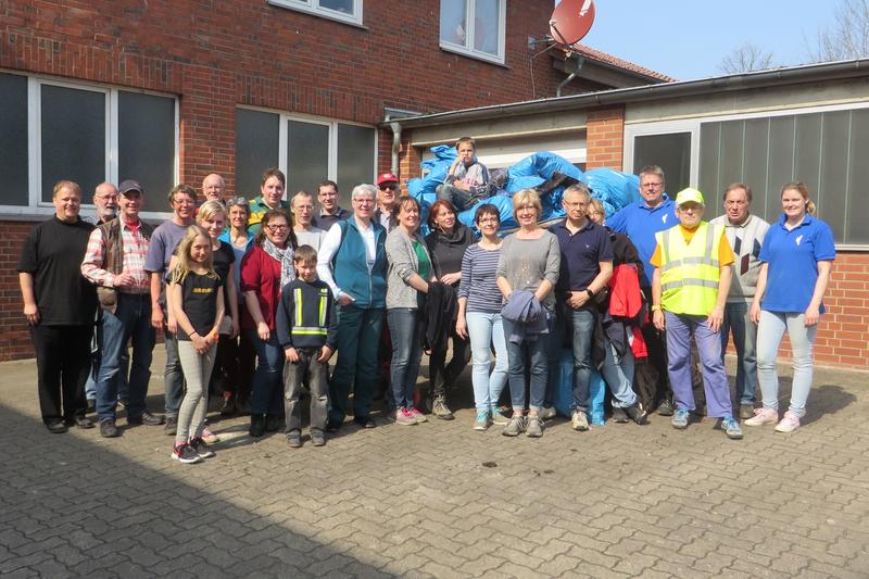 Aktion saubere Landschaft Gemeinde Diekholzen 2017