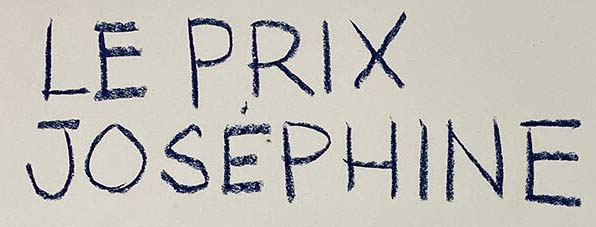 [actu] Prix Joséphine 2025