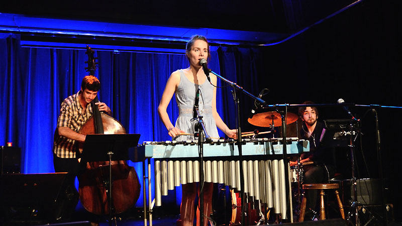 Joëlle Saint-Pierre et son vibraphone