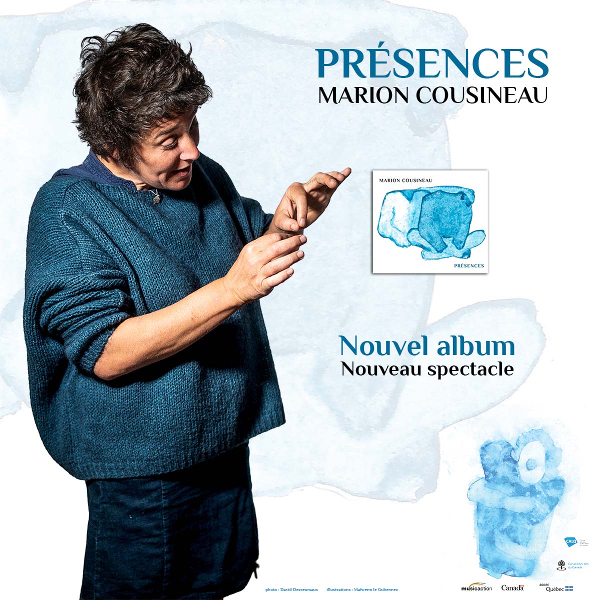 Marion Cousineau est de retour avec « Présences » !