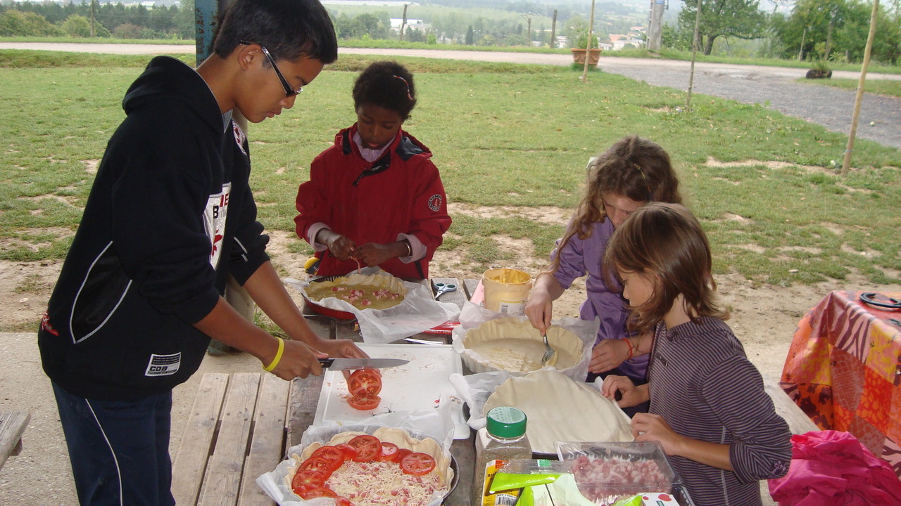 Activité de vacances : Les enfants " ont une idée" de menu...