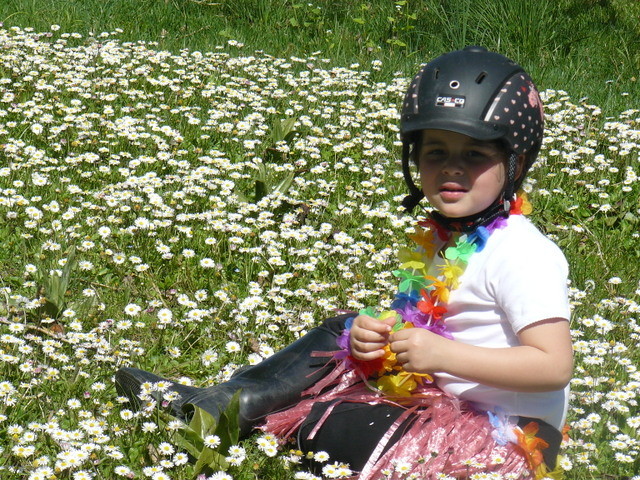 Quel paisir, même les enfants ont envie d'herbe et de fleurs