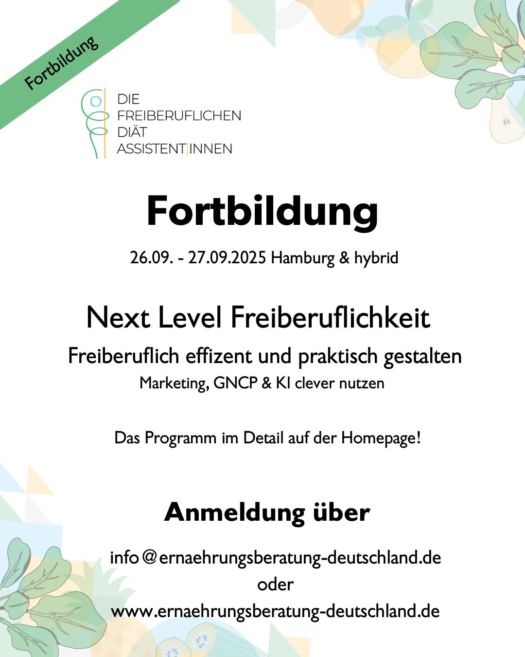 Fortbildung Hamburg - vor Ort und hybrid!