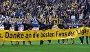 Danke an die Fans