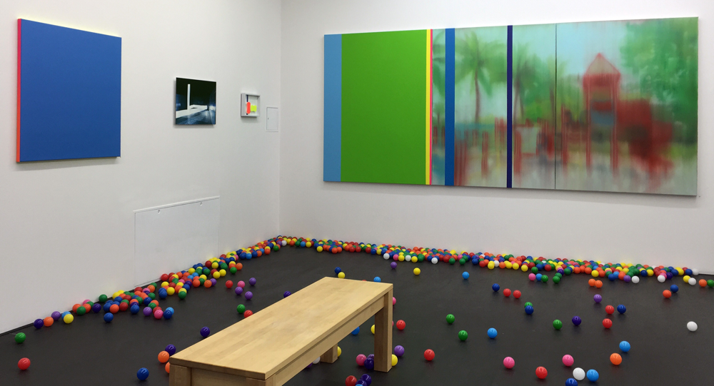 Exhibition view of "URBAN GAMES" at Weithorn Galerie 