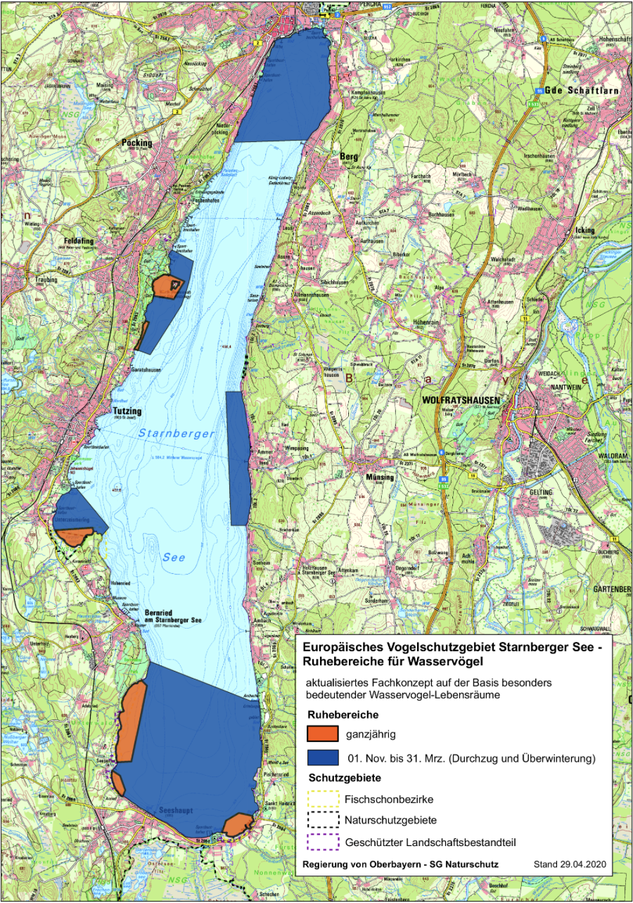 Winterruhe auf dem Starnberger See
