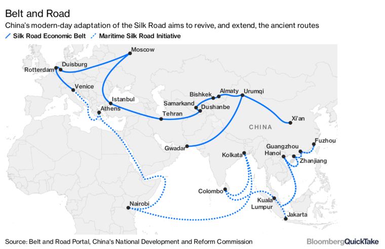 China's New Silk Road - La Route de la Soie - Editions