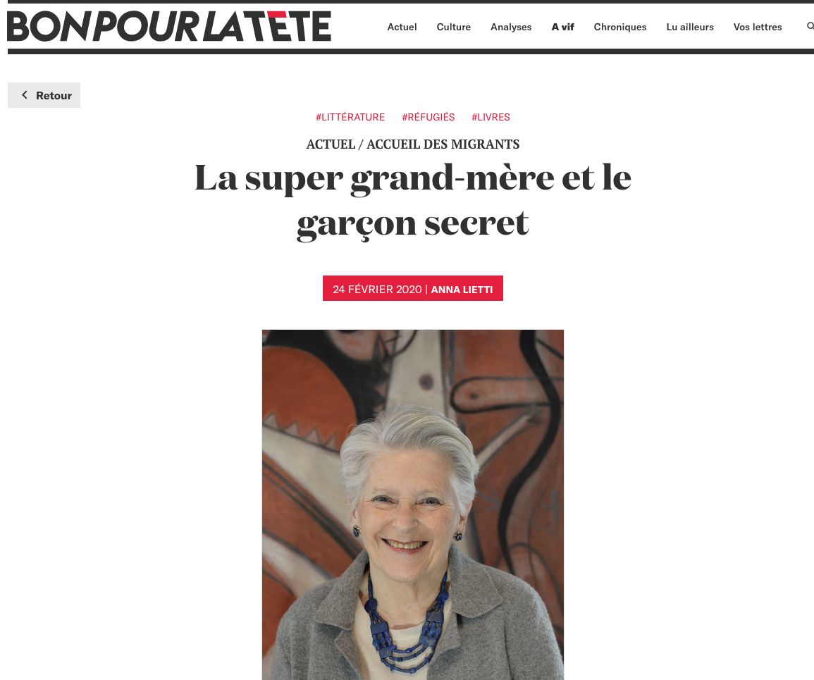 Francine Rosenbaum dans la presse
