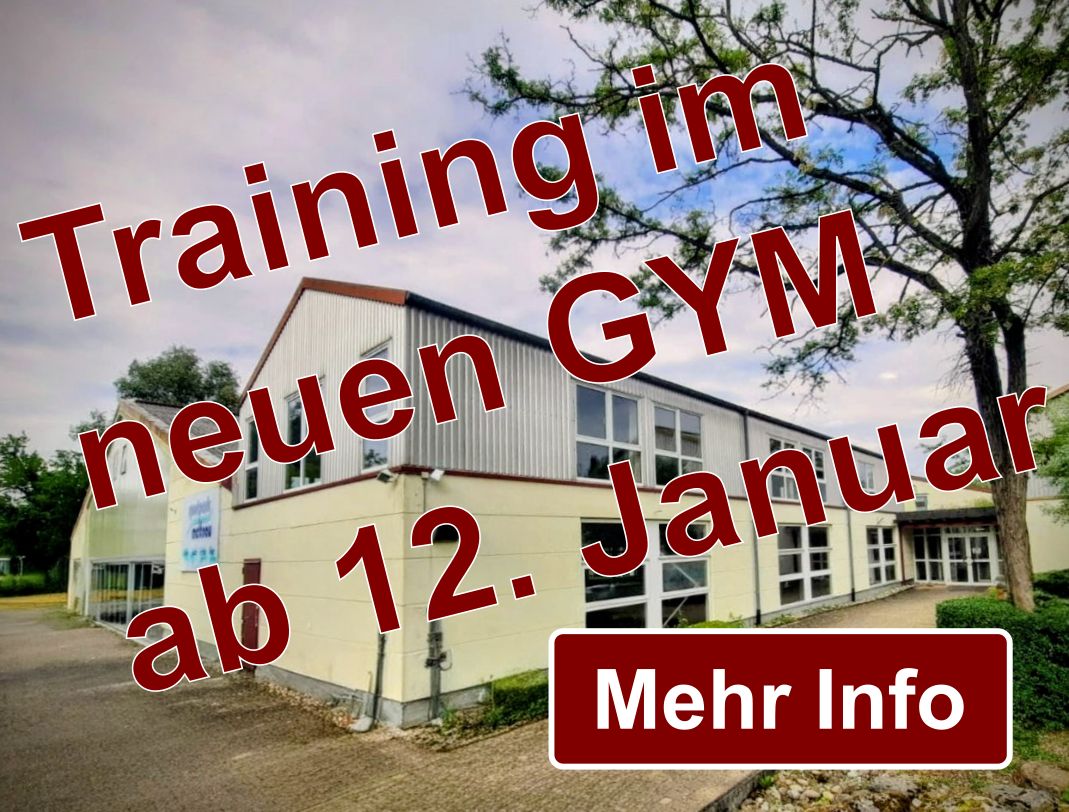 Neue Halle und Training ab 2026