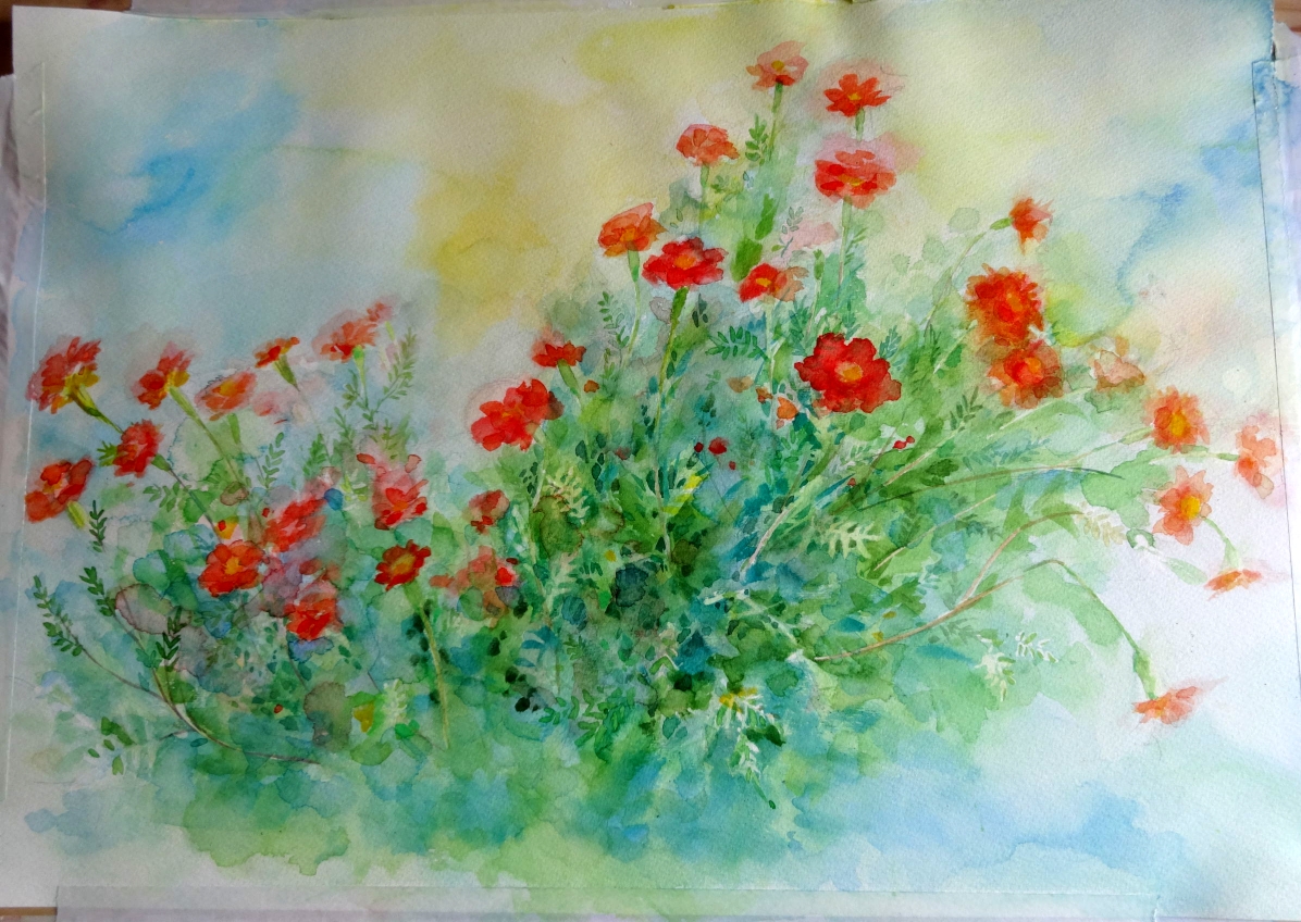 花の根元の処理