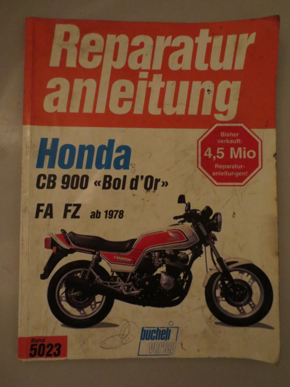 Honda CB 900 Bol dór ab 1978 Reparaturanleitung Handbuch