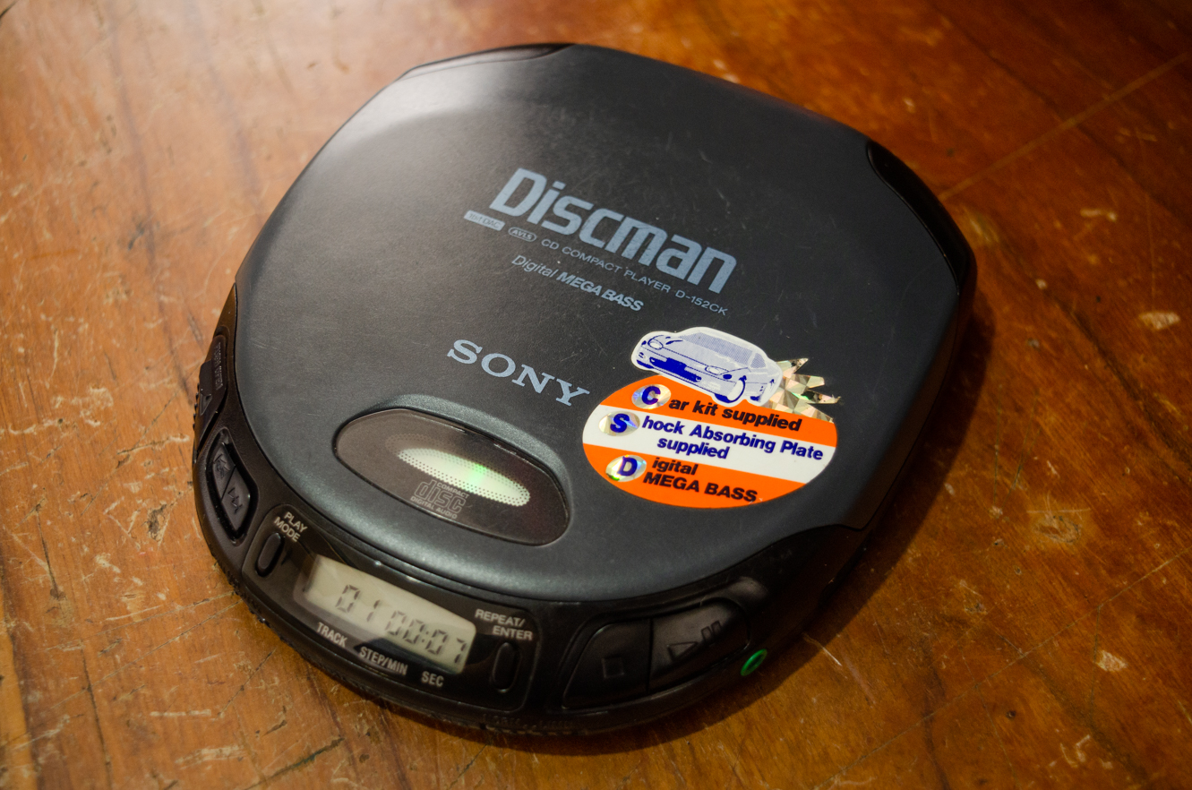 Discman Sony Car Ready