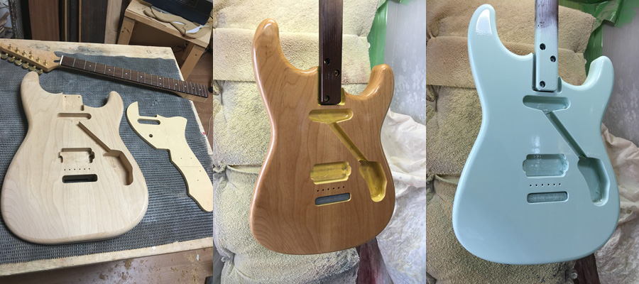 ストラトタイプボディオーダー - 静岡のY.O.S.ギター工房 ストラトタイプボディオーダー - 静岡のY.O.S.ギター工房